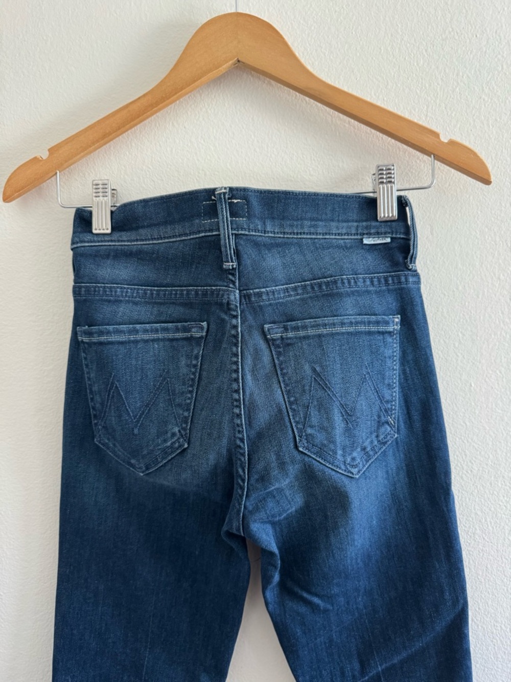 Mother The Insider Crop Step Fray Good For You Jeans size 24 - Picture 7 of 8